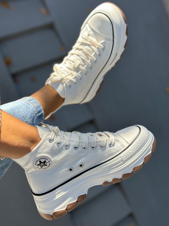 Scarpe sportive Bianche Puss - Img 1