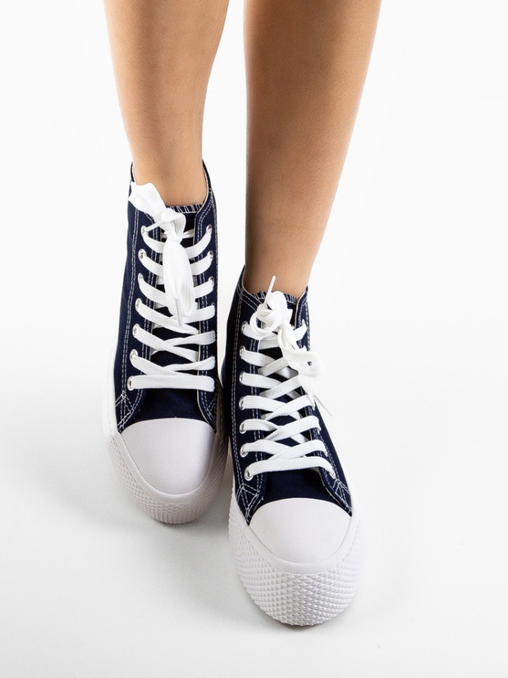 Scarpe sportive Blu navy Downs - Img 4