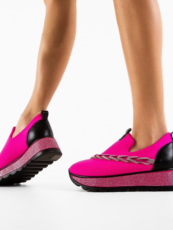 Scarpe sportive Fuchsia Andala - Img 3