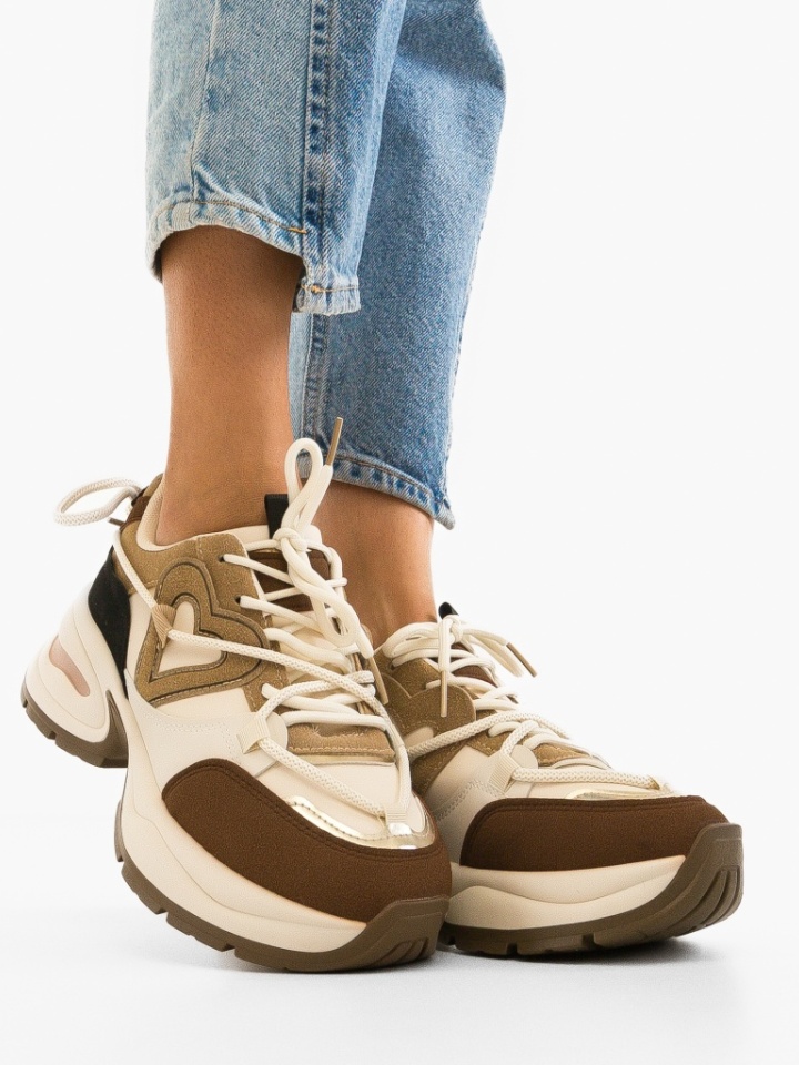 Scarpe sportive Khaki Arjun - Img 1