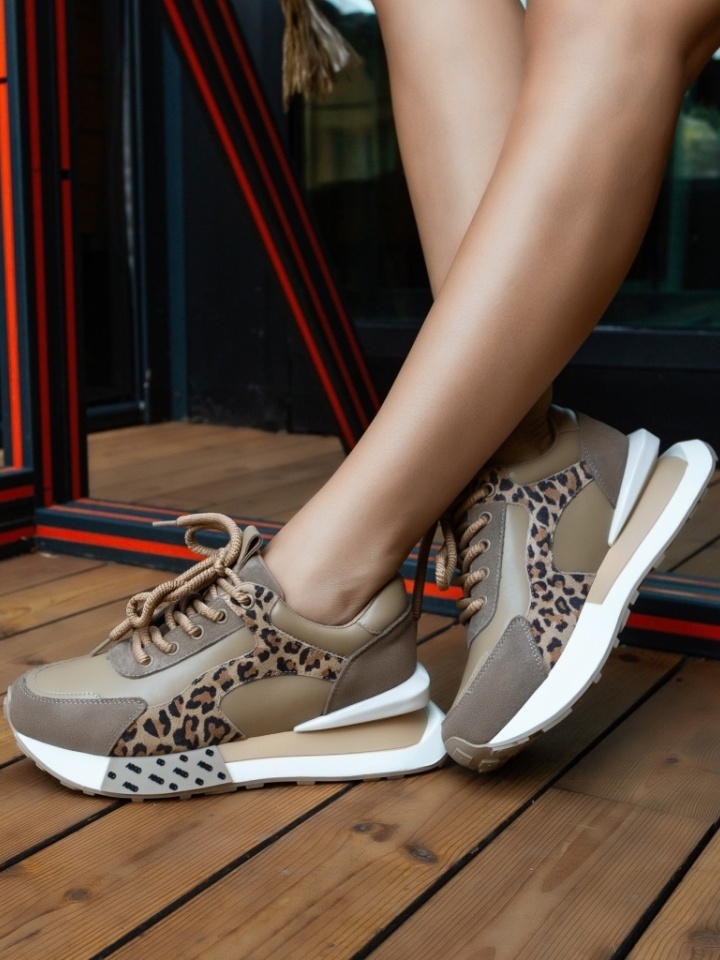 Scarpe sportive Khaki Klery - Img 2