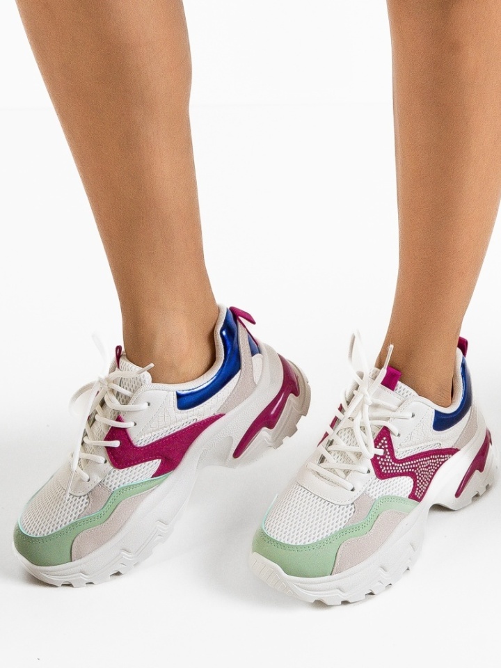 Scarpe sportive Multicolori Leonarda - Img 3