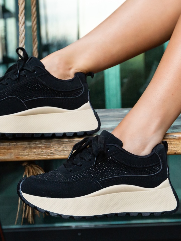 Scarpe sportive Nere Comy - Img 2