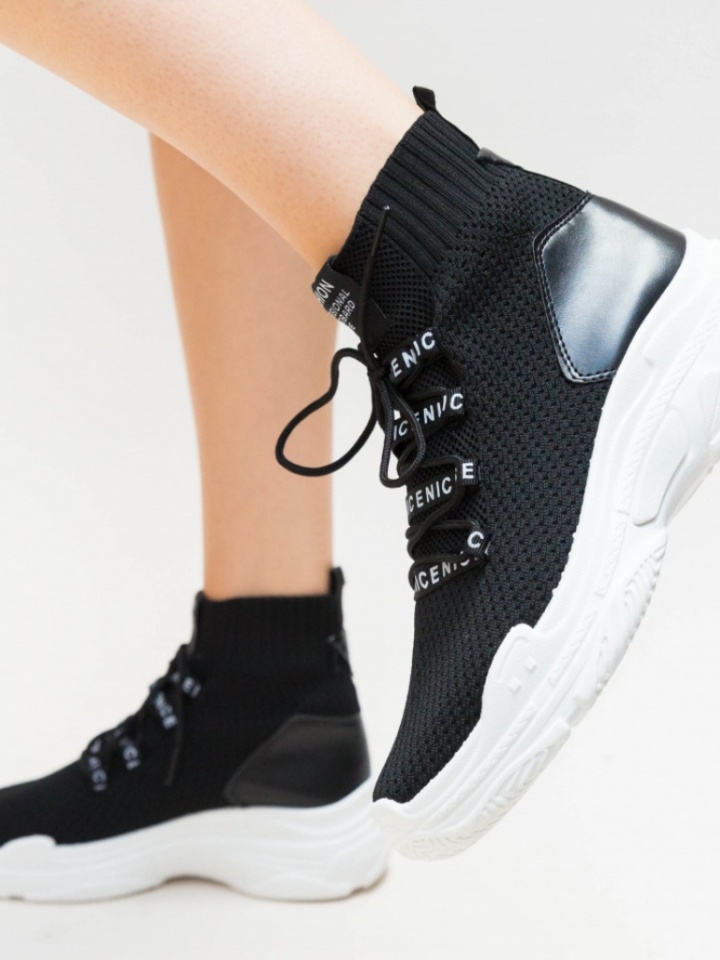 Scarpe sportive Nere Faby - Img 4