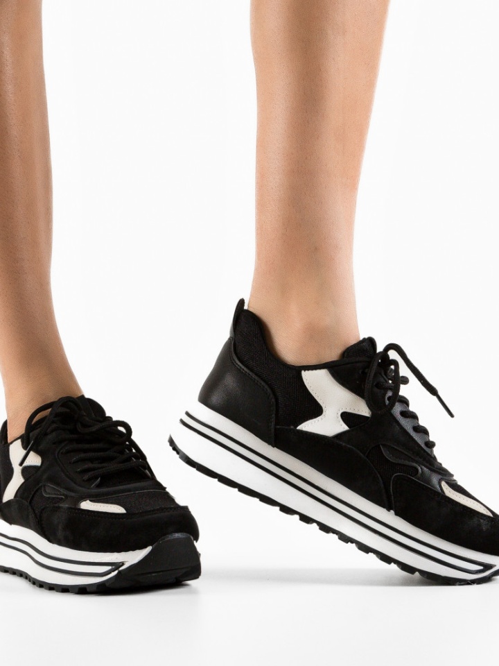 Scarpe sportive Nere Gonca - Img 2