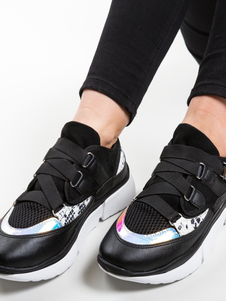 Scarpe sportive Nere Jacobas - Img 5