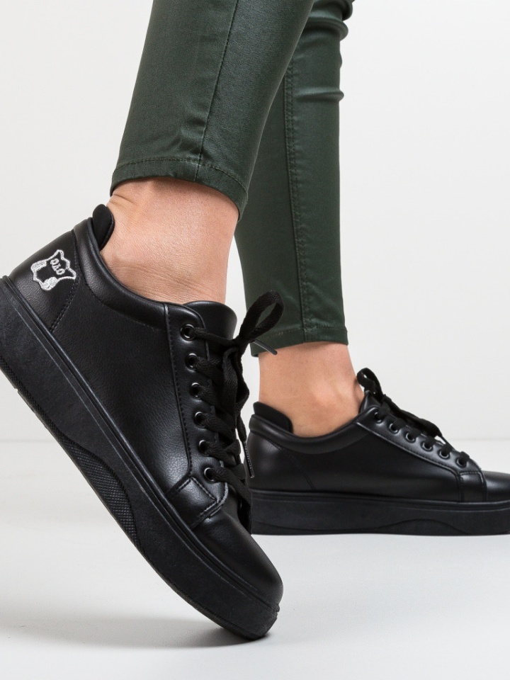 Scarpe sportive Nere Leon - Img 3