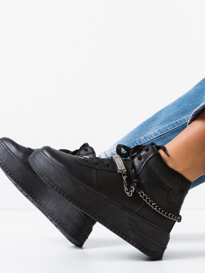 Scarpe sportive Nere Lewys - Img 9
