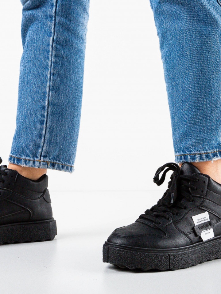 Scarpe sportive Nere Mistece - Img 2