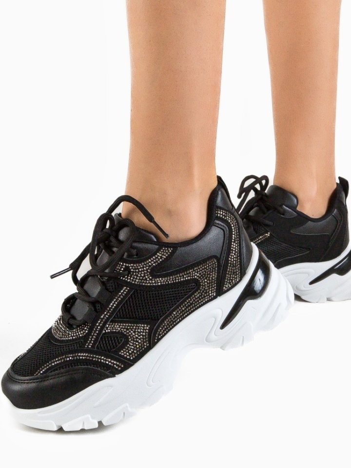 Scarpe sportive Nere Nereus - Img 1