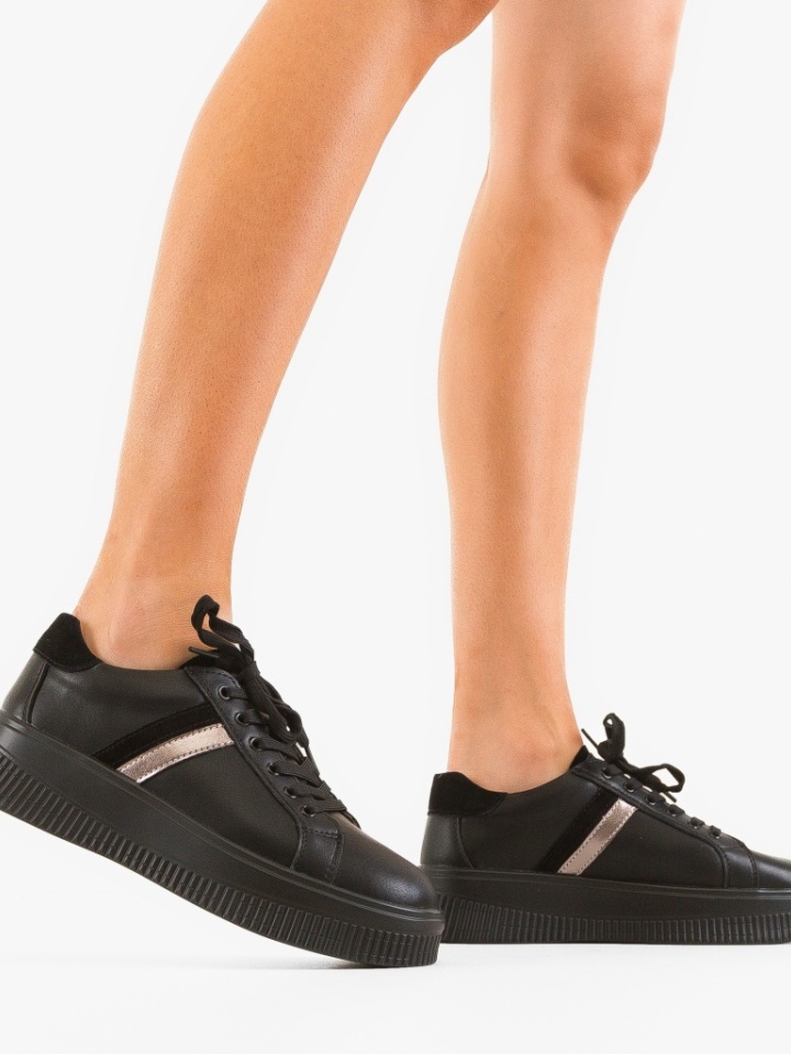 Scarpe sportive Nere Wansa - Img 1