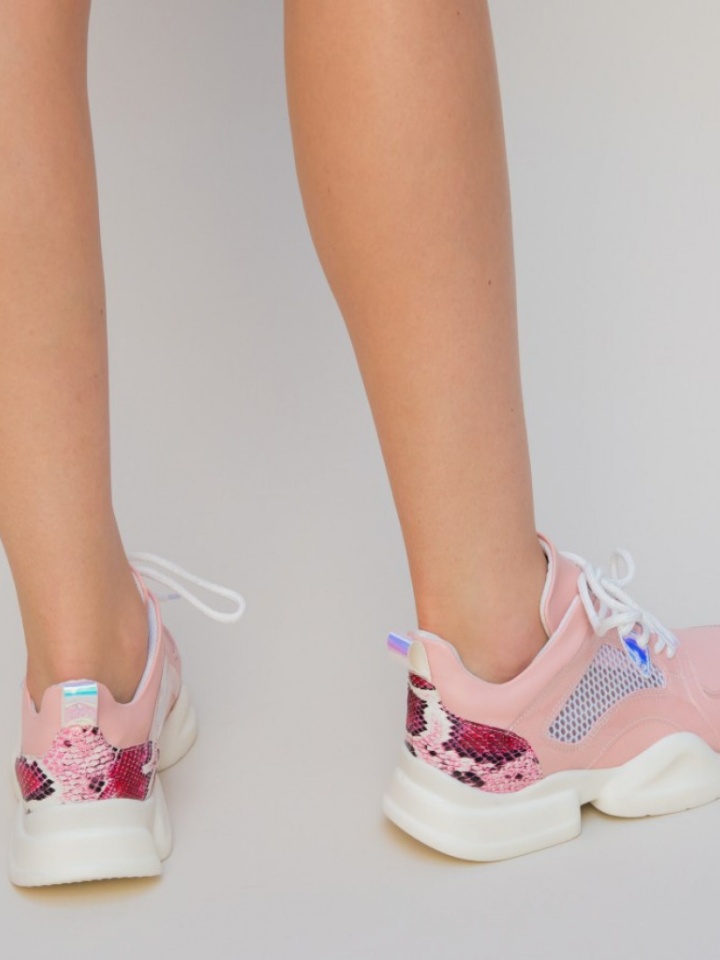 Scarpe sportive Rosa Simfon - Img 3