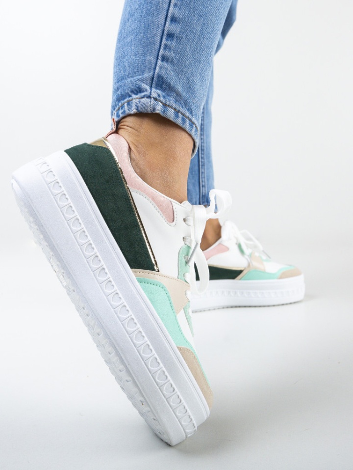 Scarpe sportive Verde Kajol - Img 10