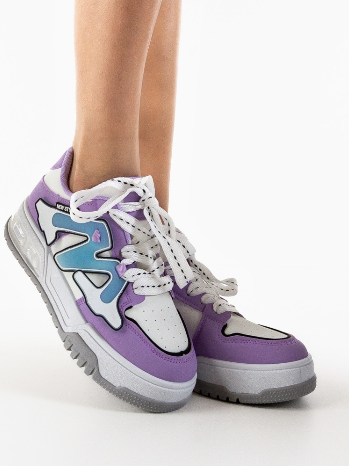 Scarpe sportive Viola Niustile - Img 2