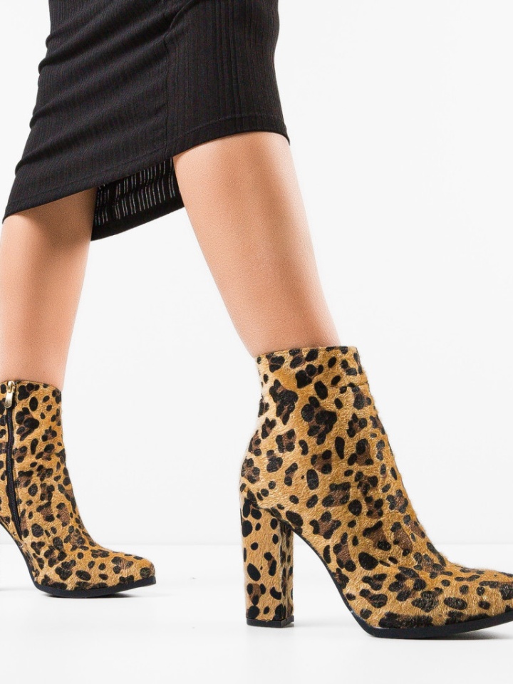 Stivali bassi Animal Print Famusa - Img 1