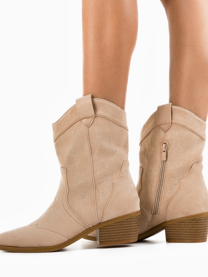 Stivali bassi Beige Nanda - Img 1