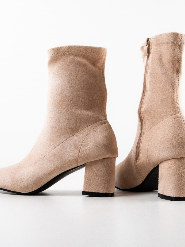 Stivali bassi Beige Stasy - Img 7