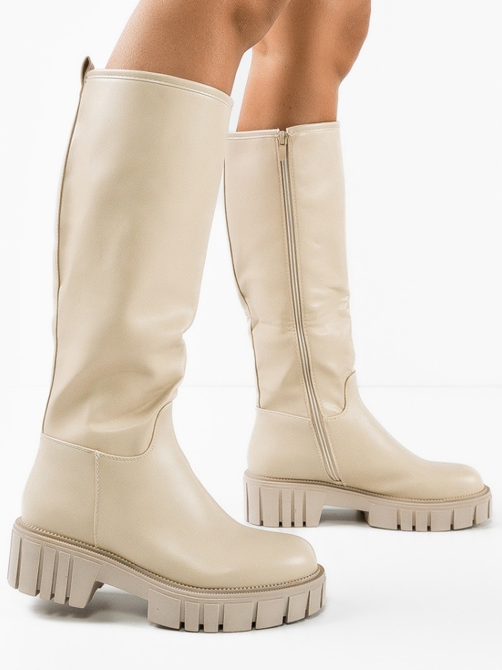 Stivali Beige Luka - Img 1