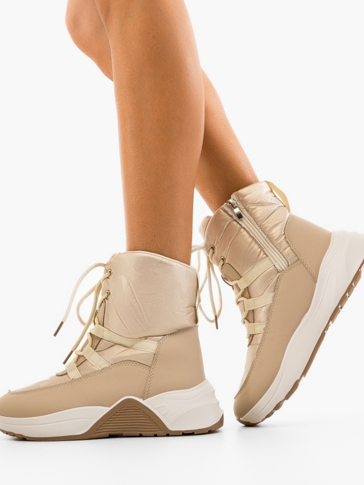 Tronchetti da donna Beige Avarax - Img 4