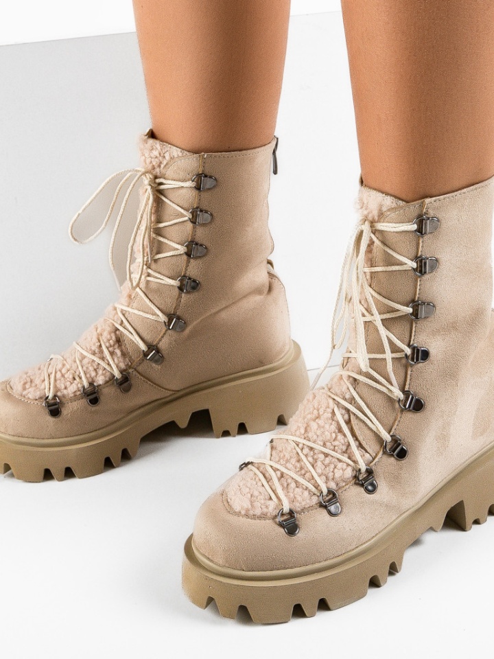 Tronchetti da donna Beige Bristot - Img 4