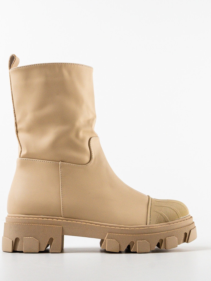 Tronchetti da donna Beige Genox - Img 5