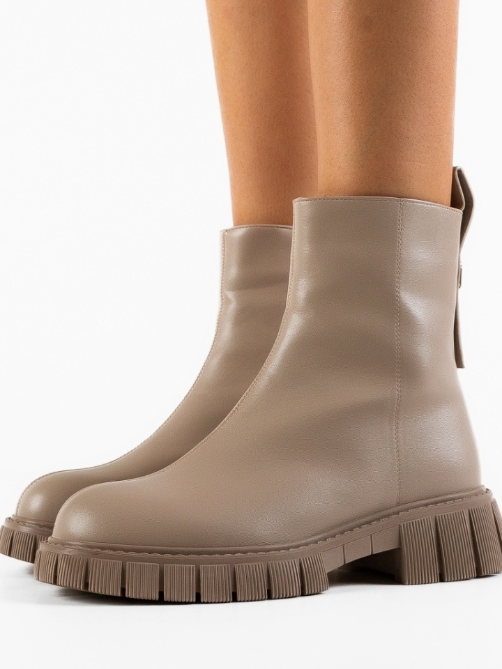 Tronchetti da donna Beige Kant - Img 1