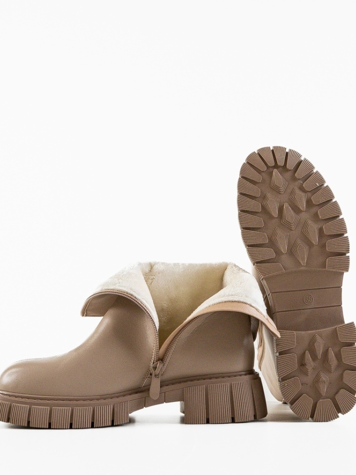 Tronchetti da donna Beige Kant - Img 5