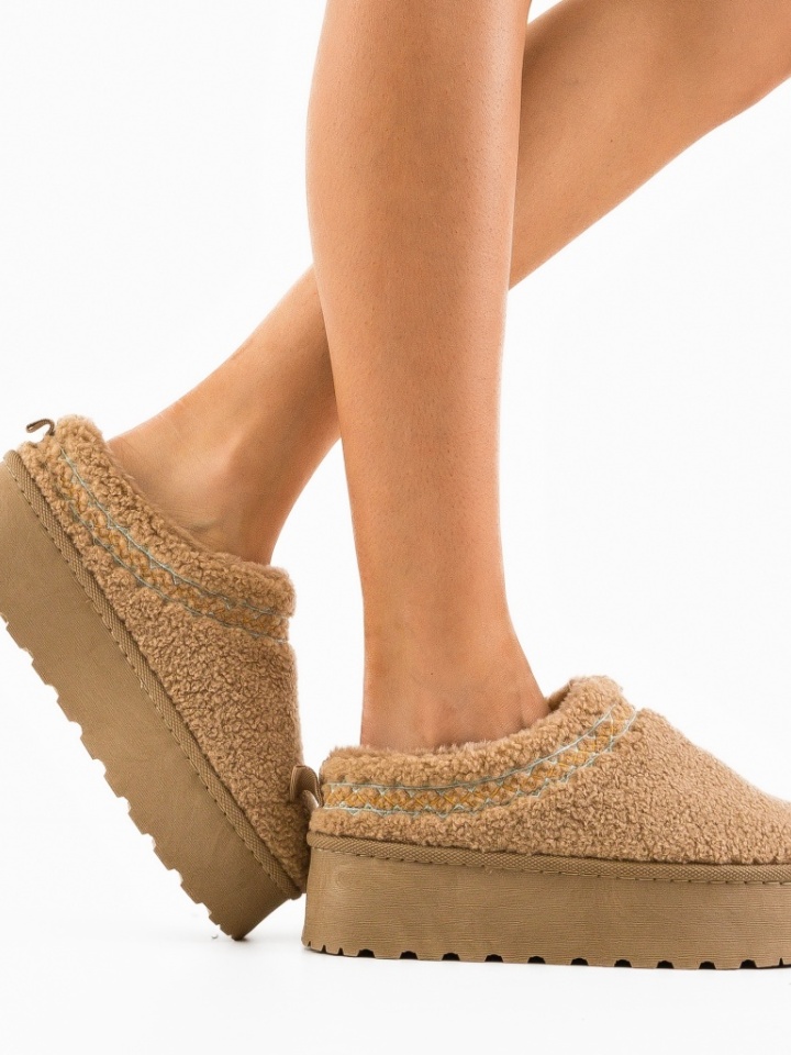 Tronchetti da donna Beige Meraba - Img 4