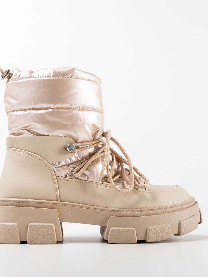 Tronchetti da donna Beige Mofy - Img 6