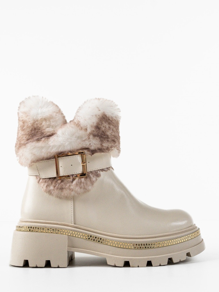 Tronchetti da donna Beige Shelton - Img 1