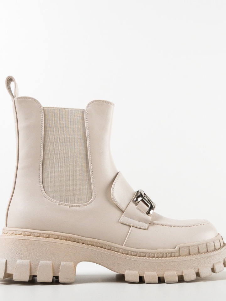 Tronchetti da donna Beige Sufyan - Img 13