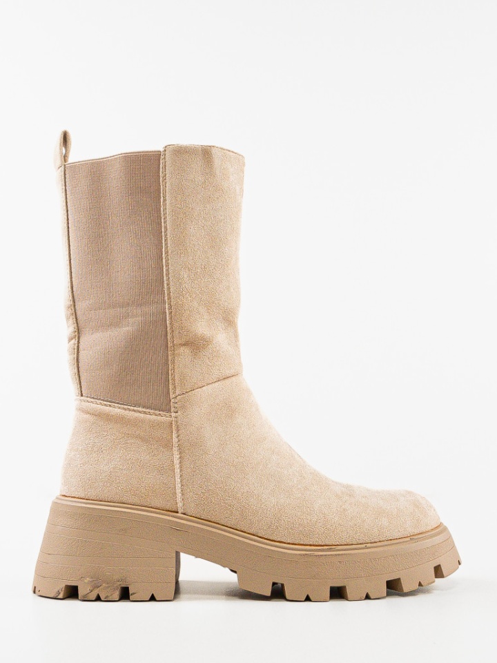 Tronchetti da donna Beige Szymon - Img 4