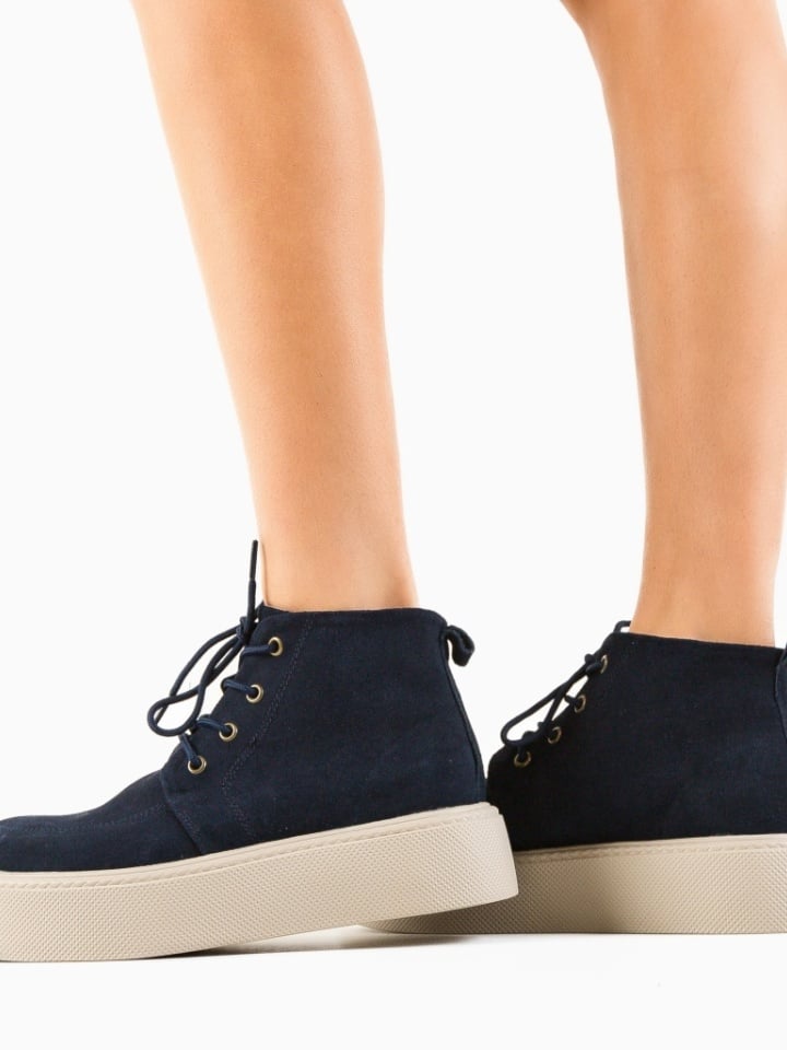 Tronchetti da donna Blu navy Claes - Img 2