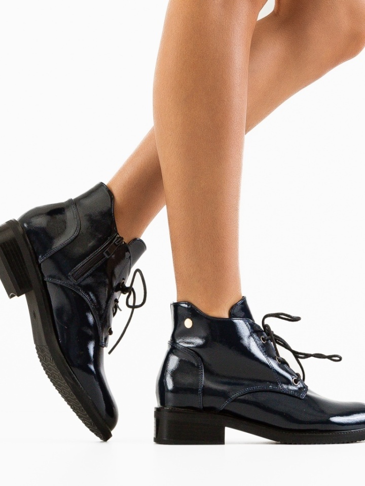 Tronchetti da donna Blu navy Kokas - Img 1