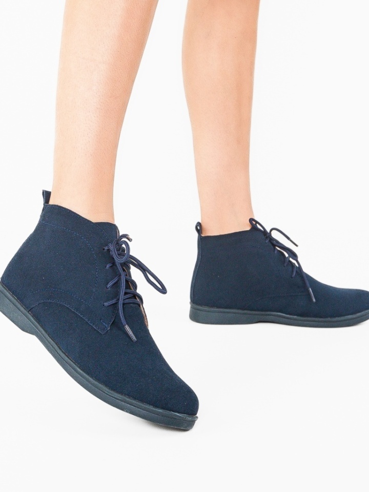 Tronchetti da donna Blu navy Larson - Img 2