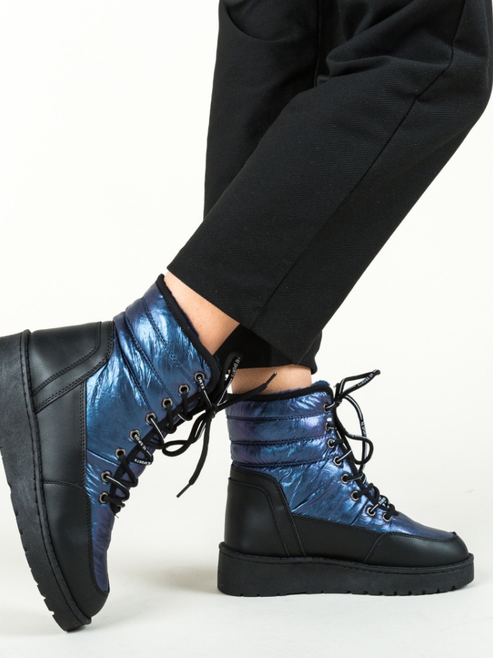Tronchetti da donna Blu navy Little - Img 4