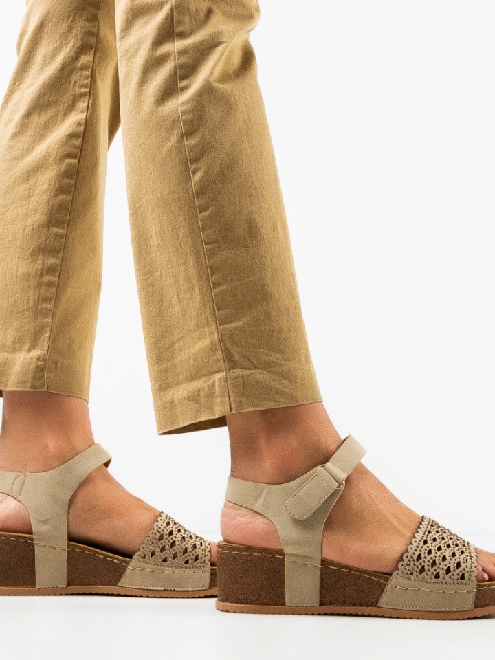 Sandali Beige Herbie - Img 1