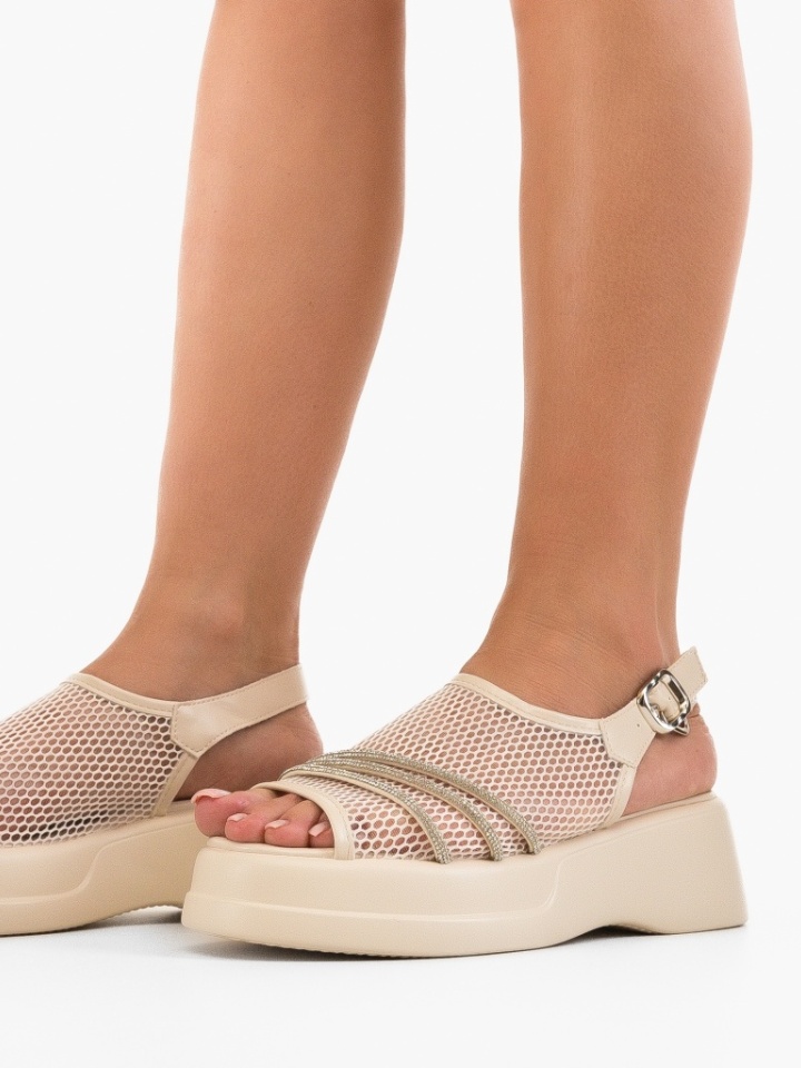Sandali Beige Paze - Img 1