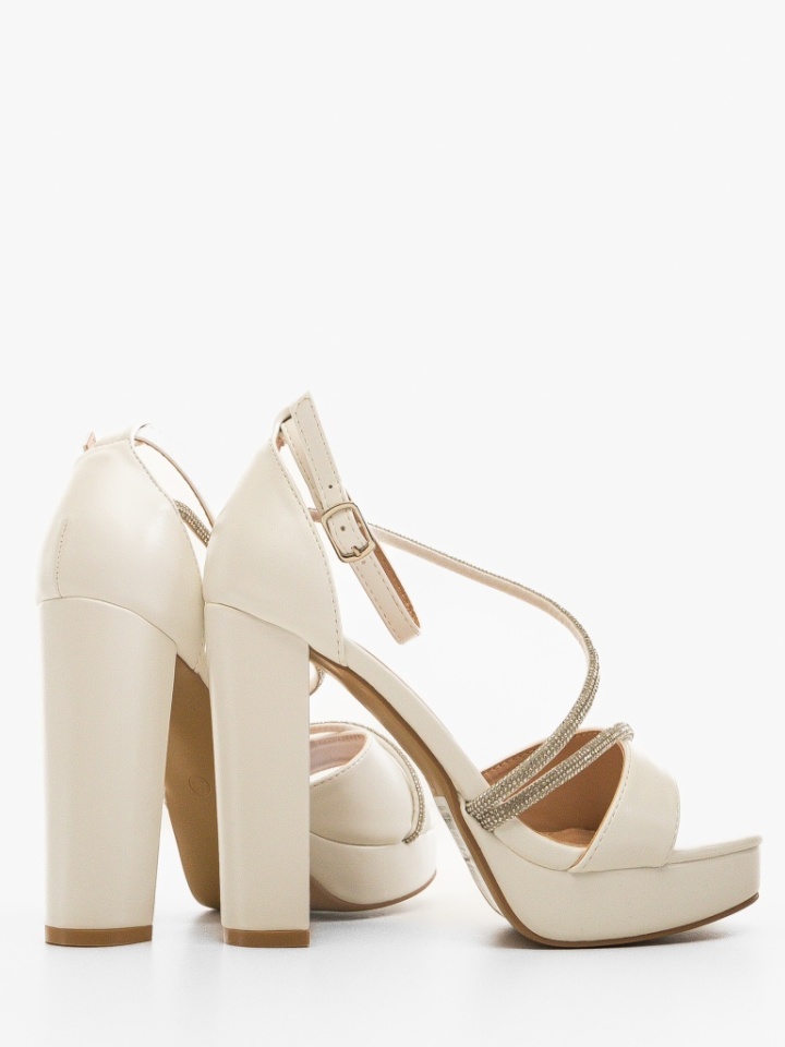 Sandali Bianchi Poppy - Img 1