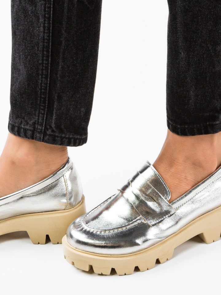 Scarpe casual Argento Kardy - Img 4