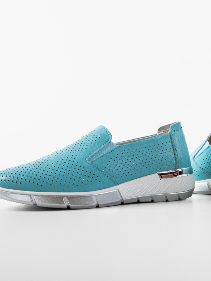 Scarpe casual Azzurre Pufine - Img 7