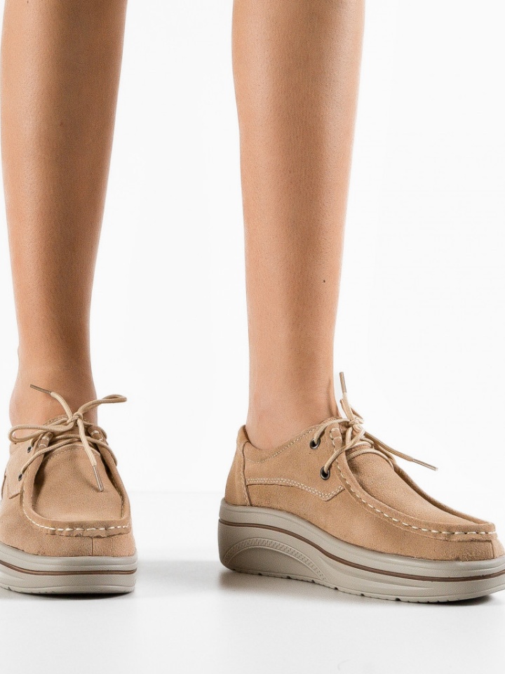 Scarpe casual Beige Auron - Img 2