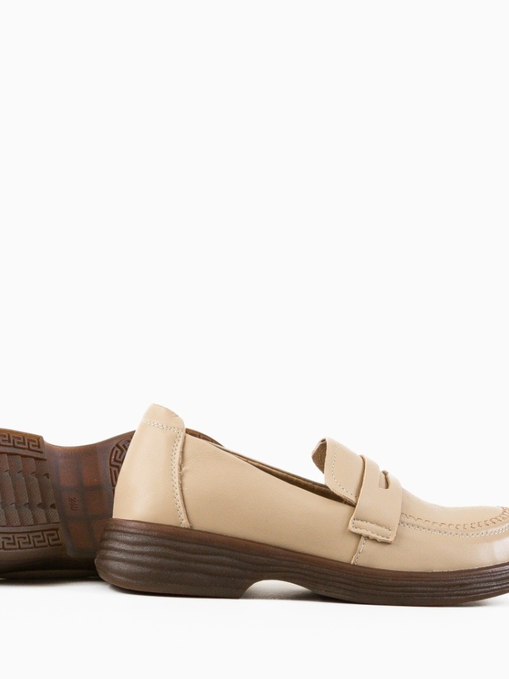 Scarpe casual Beige Byertes - Img 13