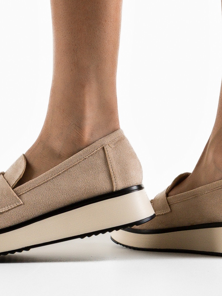 Scarpe casual Beige Cabrera - Img 3