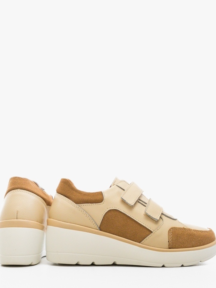 Scarpe casual Beige Cleon - Img 4