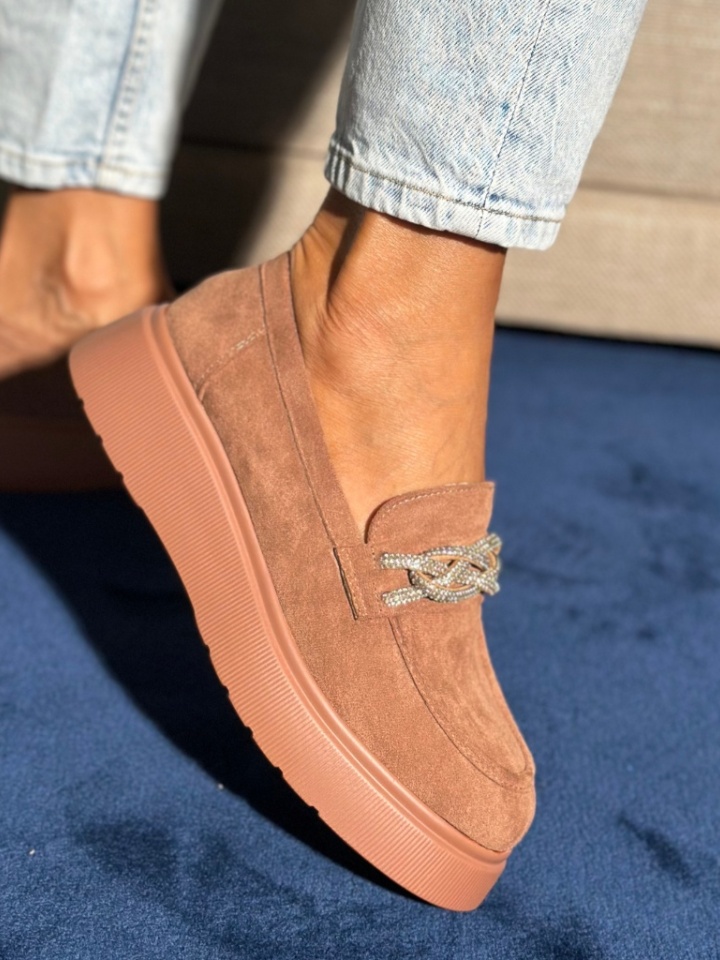 Scarpe casual Beige Hallel - Img 10