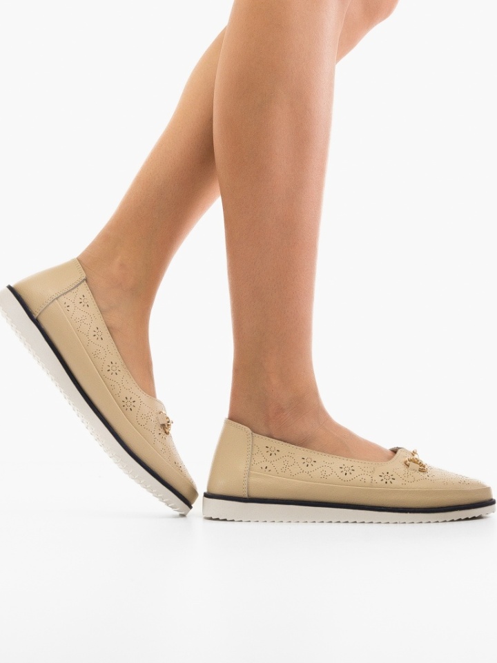 Scarpe casual Beige Ikram - Img 1