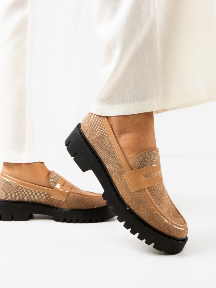 Scarpe casual Beige Kareem - Img 1