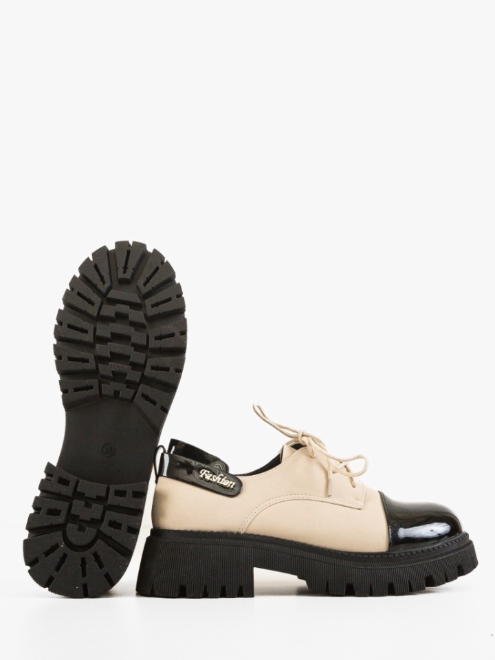 Scarpe casual Beige Luiza - Img 3