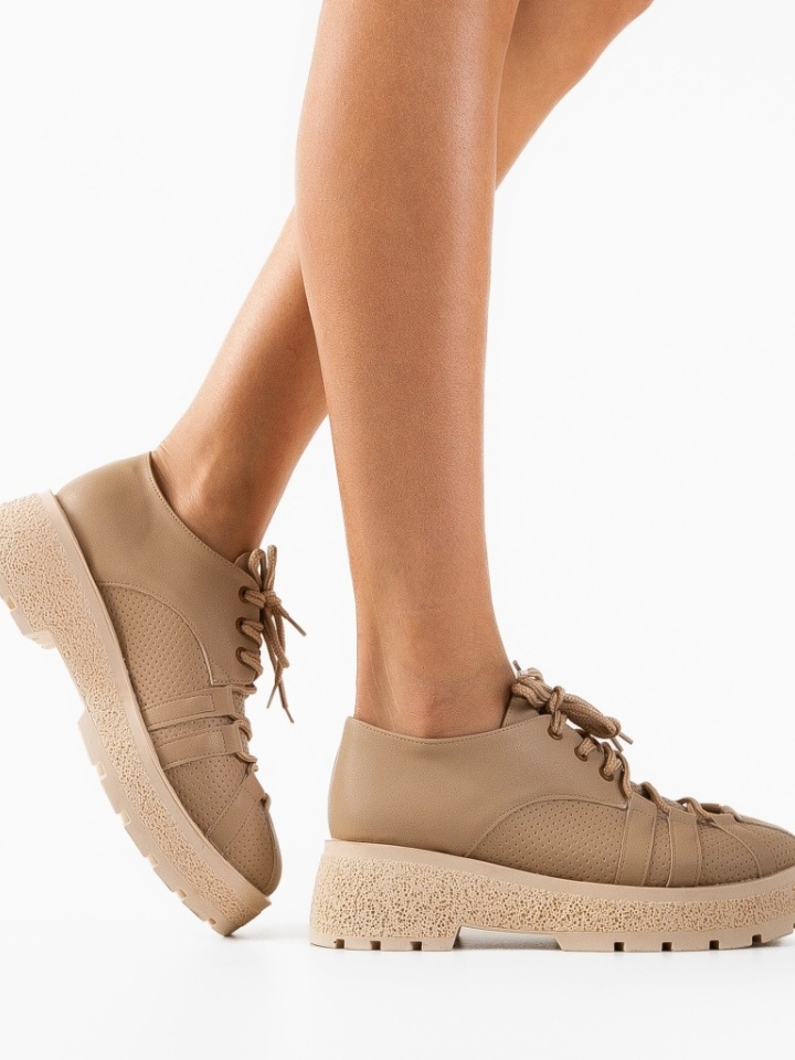Scarpe casual Beige Memy - Img 1